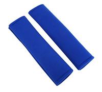 Funda para cinturón de coche, 2 piezas/set Fundas de cinturón de coche universal para la mayoría de los cinturones de cojín (BLUE)