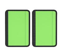 Funda para cinturón de seguridad de coche de color verde claro, suave y cómoda que ayuda a proteger tu cuello y hombro del cinturón de seguridad (paquete de 2)