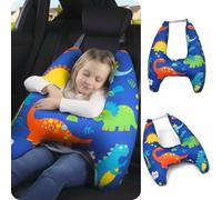 Funda para cinturón de seguridad para niños, almohada de viaje, reposacabezas para niños, ajustador para dormir, cuello y hombro, almohadilla de cojín de dibujos animados de anime para bebé