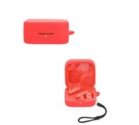 Funda para CMF by Nothing Buds Pro 2 Auriculares yystao Funda de Silicona Suave Compatible con CMF by Nothing Buds Pro 2 con Cordón, Resistente al Polvo, Resistente a Golpes y Duradero, Rojo