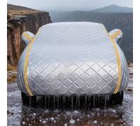 Funda para Coche Anti Granizo para MG MG3 Funda Coche Exterior Antigranizo con Cremallera Izquierda,Tira Reflectante,Impermeable Transpirable,Protección contra Piedras y Clima Extremo(Color:Plata)