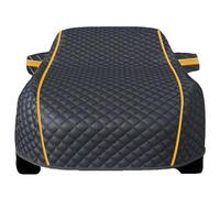 Funda para Coche Antigranizo para Nissan Skyline GT-R 1999-2002, Lona Impermeable para Exteriores, Antigranizo, Resistente A La Nieve, La Lluvia Y Los Arañazos(Black 1)