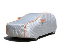 Funda para Coche Antigranizo para VW Amarok Fundas Protectoras Gruesas contra El Granizo Impermeable Protege De La Nieve, La Lluvia, El Sol Y Los Rayos UV para Sedanes, SUV(Silver-1)
