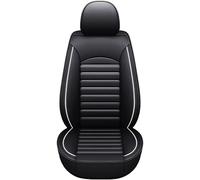 Funda para Coche Asientos para Audi A4 B9 B8 B7 B6 B5 Sedan 2007-2024,Funda Asiento Delantero O Trasero Coche Accesorios Cuero Protectores Asientos,C/Black and White