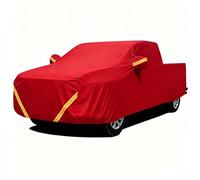 Funda para Coche Compatible con Ford F-350 2024-2025 SuperCab6.5, Impermeable Resistente Viento Lluvia Transpirable para Todas Estaciones(Red)