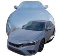 Funda para Coche Compatible para Honda Civic 1.5T 2022 2023 2024 2025 2026, Anti Nieve Rasguño UV Todo Clima de Oxford Tarpa de Coche,Silver