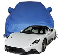 Funda para Coche Compatible para Maserati MC20 Cielo 2024 2025 2026, Anti Nieve Rasguño UV Todo Clima de Oxford Tarpa de Coche,Blue