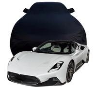 Funda para Coche Compatible para Maserati MC20 Cielo 2024 2025 2026, Anti Nieve Rasguño UV Todo Clima de Oxford Tarpa de Coche,Black