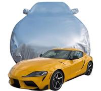 Funda para Coche Compatible para Toyota GR Supra 3.0 2022 2023 2024 2025 2026, Anti Nieve Rasguño UV Todo Clima de Oxford Tarpa de Coche,Silver