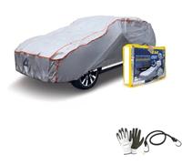 Funda para coche de felpa de 250 g, 100% antigranito, 6 mm, espuma expandida, de 12 mm de diámetro, impermeable, para cubrir el coche, talla compatible con Mitsubishi ASX 1.6 2WD Intense Navi