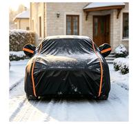 Funda para Coche Impermeable para Alfa Romeo Mito, Cubre Coche Exterior Lona Coche Exterior Transpirable con Cremallera Tiras Reflectantes Anti UV Windproof wzx975