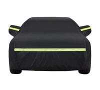 Funda para Coche para Alpine A110 Modern 2017-2026, Impermeable Cubierta Exterior Protectora Transpirable Resistente al Viento Polvo Lluvia Nieve Sol Tiras Reflectantes,Black-S