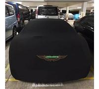Funda para Coche para Aston Martin DB9 Coupe/DB-9 Volante Interior Cubierta de Coche Super Suave Tejido Elástico Transpirable Protección Auto Show,Black