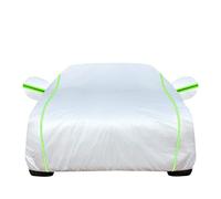 Funda para Coche para Aston Martin V8 Funda Coche Impermeable Cubierta de Coche Exterior Transpirable Anti-UV Resistente al Polvo Lluvia Rasguño con Cremallera,Verde Plateado