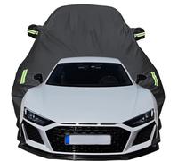 Funda para Coche para Audi R8 GT V10（620hp） 2021 2022 2023 2024 2025 2026, Anti Nieve Rasguño UV Oxford Tarpa de Coche, Todo Clima Impermeable Automóviles Cubierta,Black
