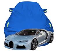 Funda para Coche para Bugatti Chiron Super Sport, Oxford Tarpa de Coche Anti Nieve Rasguño UV, Todo Clima Impermeable Automóviles Cubierta,Blue-Plus-Cotton