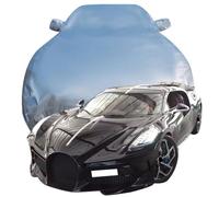 Funda para Coche para Bugatti La Voiture Noire Casual Shooting, Oxford Tarpa de Coche Anti Nieve Rasguño UV, Todo Clima Impermeable Automóviles Cubierta,Silver