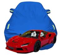 Funda para Coche para Ferrari F8 Tributo NOVITEC N-Largo, Anti Nieve Rasguño UV Oxford Tarpa de Coche, Todo Clima Impermeable Automóviles Cubierta,Blue