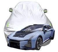 Funda para Coche para HiPhi HiPhi Z Pure Electric Supercar, Anti Nieve/Rasguño/UV Oxford Tarpa de Coche, Todo Clima Impermeable Automóviles Cubierta,Silver