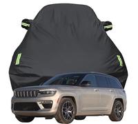 Funda para Coche para Jeep Grand Cherokee A Real SUV 2022 2023 2024 2025 2026, Anti Nieve Rasguño UV Oxford Tarpa de Coche, Todo Clima Impermeable Automóviles Cubierta,Black