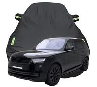 Funda para Coche para Land Rover Range Rover P460e Autobiography LWB 2024 2025 2026, Anti Nieve Rasguño UV Oxford Tarpa de Coche, Todo Clima Impermeable Automóviles Cubierta,Black