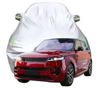 Funda para Coche para Land Rover Range Rover Sport First Edition, Oxford Tarpa de Coche Anti Nieve Rasguño UV, Todo Clima Impermeable Automóviles Cubierta,Silver-Plus-Cotton