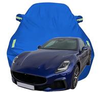 Funda para Coche para Maserati GT Trofeo V6 550hp, Anti Nieve Rasguño UV Oxford Tarpa de Coche, Todo Clima Impermeable Automóviles Cubierta,Blue