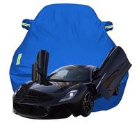 Funda para Coche para Maserati MC20, Oxford Tarpa de Coche Anti Nieve Rasguño UV, Todo Clima Impermeable Automóviles Cubierta,Blue-Plus-Cotton