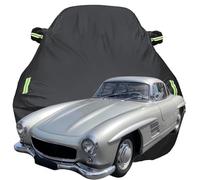 Funda para Coche para Mercedes Benz 300SL Gullwing, Anti Nieve Rasguño UV Oxford Tarpa de Coche, Todo Clima Impermeable Automóviles Cubierta,Black