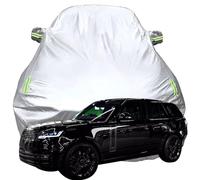 Funda para Coche para Range Rover First Edition, Oxford Tarpa de Coche Anti Nieve Rasguño UV, Todo Clima Impermeable Automóviles Cubierta,Silver-Plus-Cotton