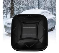Funda para Coche Totalmente Automática para Exteriores, Resistente Al Sol Y Al Clima, con Carga Solar, Incluye Control Remoto Y Protección Antirrobo, Cubierta Retráctil Automática(Black,2XXL)