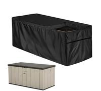 Funda Para Cofre De Terraza | Funda Protectora Para Muebles De Jardín De Exterior, Cubierta Baúl Almacenamiento Jardín Para Cajas Terraza Con Cremallera, Tela Oxford Impermeable