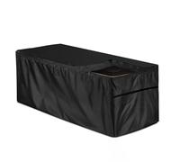 Funda Para Cofre De Terraza | Funda Protectora Para Muebles De Jardín De Exterior, Cubierta Baúl Almacenamiento Jardín Para Cajas Terraza Con Cremallera, Tela Oxford Impermeable