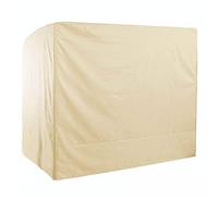Funda para columpio de jardín de 3 plazas, impermeable, a prueba de polvo y aislamiento térmico, protección solar para silla de columpio de patio, se adapta a muebles de exterior de 223 x 152 x 183 cm