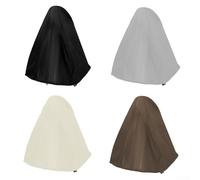 Funda para columpio simple hecha de tela Oxford 210D que ofrece rendimiento impermeable y barrera contra el polvo (61 x 69 x 92 cm, beige)