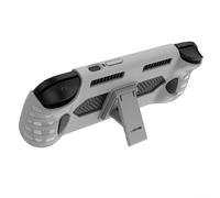 Funda para consola de juegos AYN Odin3 que proporciona resistencia a los arañazos y soporte integrado para funcionamiento manos libres (blanco)