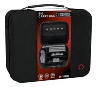 Funda para consola portátil Konix 61889000093 rígida negra y roja 14 tarjetas