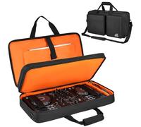 Funda para controlador de DJ compatible con Pioneer DDJ-FLX4/DDJ-REV1/DDJ-400/DDJ-SB3/DDJ-RB, bolsa de almacenamiento acolchada para controlador de DJ Numark Mixtrack Pro FX/Platinum FX/Roland DJ-202