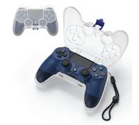 Funda para controlador de PS4, funda protectora Tiiletzote para controlador inalámbrico Playstation 4 DualShock 4, funda de viaje para PS4, funda de almacenamiento para mando PS4, accesorios para la
