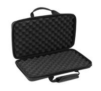 Funda para controladores de DJ, funda interior suave portátil de EVA, funda protectora a prueba de golpes, funda de esponja para concierto, estuche de almacenamiento para equipo de DJ, Black,