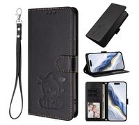 Funda para Coolpad Cool 30 Eco, diseño de gato en relieve, a prueba de golpes, funda de piel de primera calidad, protección magnética, cartera con ranuras para tarjetas, soporte para Coolpad Cool 30