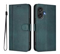 Funda para Coolpad Cool 40i, Retro PU Leather Flip Wallet Case con Magnético Soporte Ranura Tarjeta Carcasa para Coolpad Cool 40i, Verde