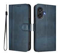 Funda para Coolpad Cool 40i, Retro PU Leather Flip Wallet Case con Magnético Soporte Ranura Tarjeta Carcasa para Coolpad Cool 40i, Azul
