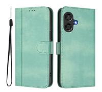 Funda para Coolpad Cool 40i, Retro PU Leather Flip Wallet Case con Magnético Soporte Ranura Tarjeta Carcasa para Coolpad Cool 40i, Menta