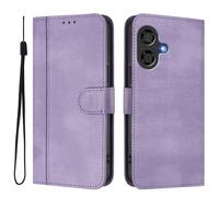 Funda para Coolpad Cool 40i, Retro PU Leather Flip Wallet Case con Magnético Soporte Ranura Tarjeta Carcasa para Coolpad Cool 40i, Morado