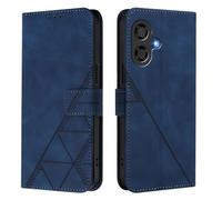 Funda para Coolpad Cool 40i, Tipo Libro PU Leather Flip Cover Carcasa con magnético Soporte Ranura Tarjeta Wallet Case para Coolpad Cool 40i, Azul