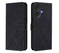 Funda para Coolpad Cool 40i, Tipo Libro PU Leather Flip Cover Carcasa con magnético Soporte Ranura Tarjeta Wallet Case para Coolpad Cool 40i, Negro