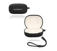 Funda para DENON AH-C840NCW Auriculares yystao Funda de Silicona Suave Compatible con AH-C840NCW con Correa para el Cuello a Prueba de Polvo a Prueba de Golpes y Duradero, Negro