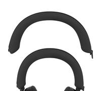 Funda para Diadema de Silicona Geekria Compatible con Auriculares Sony WH-1000XM5, Cubierta contra el Sudor, Pieza de Repuesto y reparación, instalación DIY fácil (Negro)
