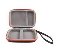Funda para disco duro externo Rugged para Mini 1TB/2TB/4TB/5TB, resistente a los golpes, EVA con compartimento de red para cables y tarjetas SD, color negro